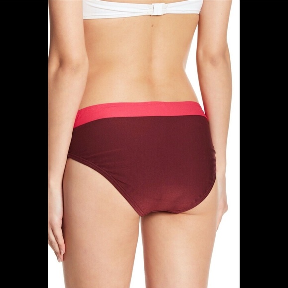 NEW $70 Kate‎ Spade NY Hipster Bikini Bottoms in Tagine Pink [SZ Medium ] - Picture 2 of 11